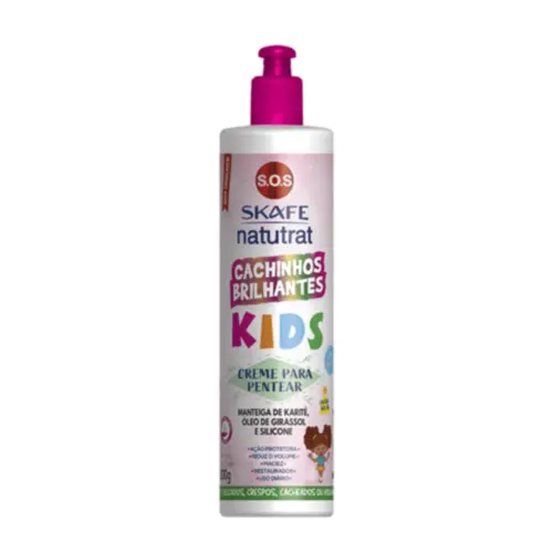 Creme para Pentear Skafe Natutrat SOS Kids Com 300 ml