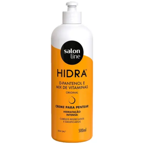 Creme para Pentear Salon Line Hidratante Sem Enxágue Com 500 ml