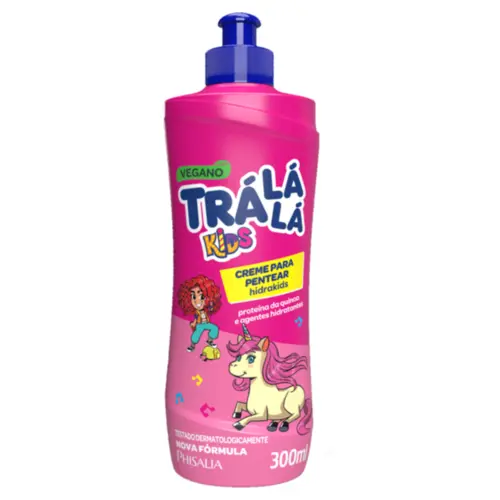 Creme para Pentear Tra La La Hidrakids Liga da Justica 300ml