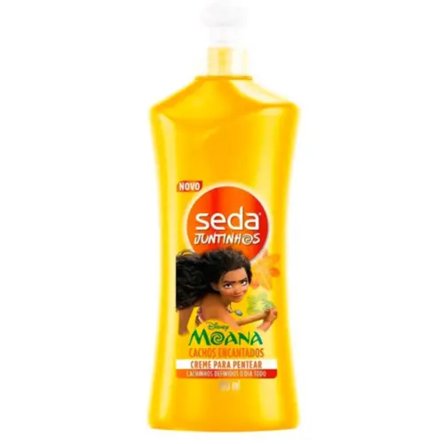 Creme para Pentear Seda Juntinhos Moana Cachos Encantados 300ml