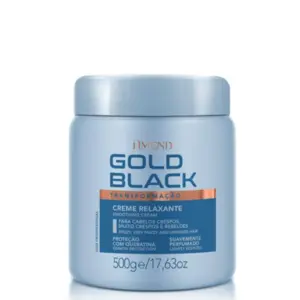 Creme relaxante para Cabelos Amend Gold Black Com 500 g