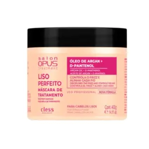 CREME CABELO SALON OPUS LISO PERFEITO 400G