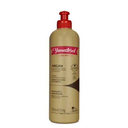 Creme Multifuncional para Cabelo Yamá Argan Com 320g
