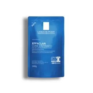 Gel de Limpeza Facial La Roche-Posay Effaclar Concentrado Refil Com 240 g