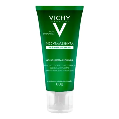 Gel de Limpeza Profunda Vichy Normaderm Antiacne Facial 60g