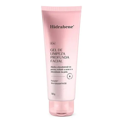 Gel de Limpeza Profunda Facial Hidrabene Com 120 g