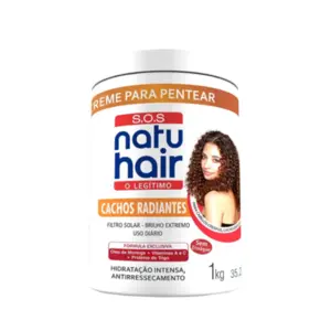 Creme para Pentear NatuHair Cachos Radiantes Com 1kg