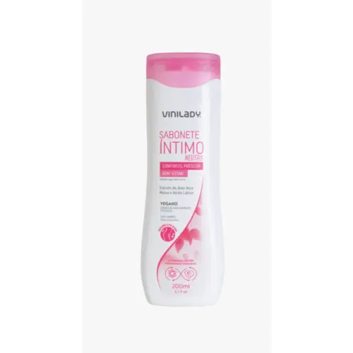 Sabonete Líquido Íntimo Cottonbaby Neutro Com 200 ml
