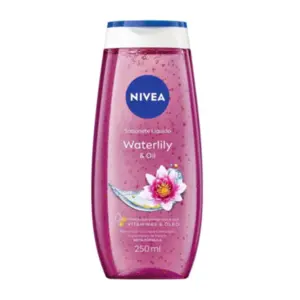 Sabonete Líquido Nivea Gel Waterlily e Óleo Com 250 ml