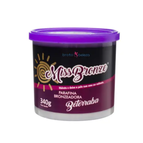 PARAFINA MISS BRONZE BETERRABA 340G