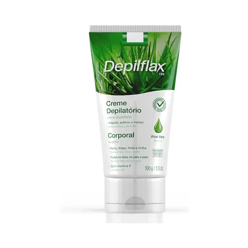 Creme Depilatório Corporal Depilflax Aloe Vera Com 100 g
