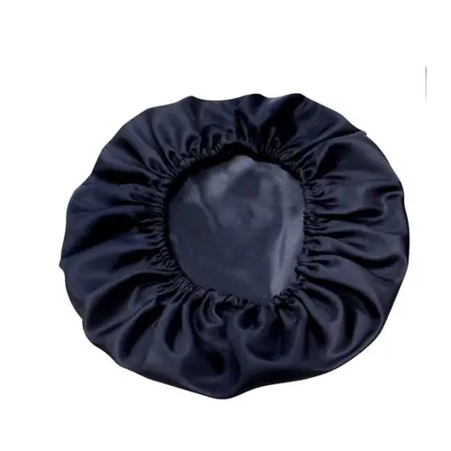 Touca de Cetim Antifrizz Santa Clara 100% poliéster cetim tamanho único ajustável até 60 cm reduz frizz protege fios e p