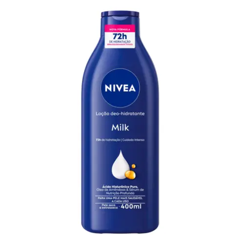 Loção Hidratante Nivea Milk Hidratacao Intensiva 400ml