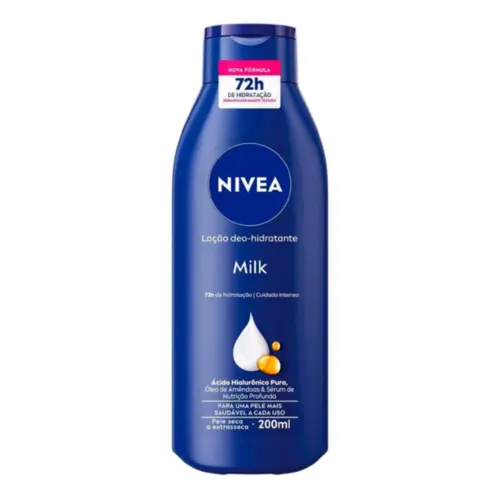 Loção Deo-Hidratante Nivea Milk Pele Seca a Extrasseca 200ml