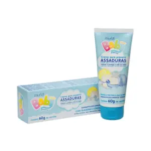 Creme preventivo de assadura Muriel Baby frasco azul Com 60 g