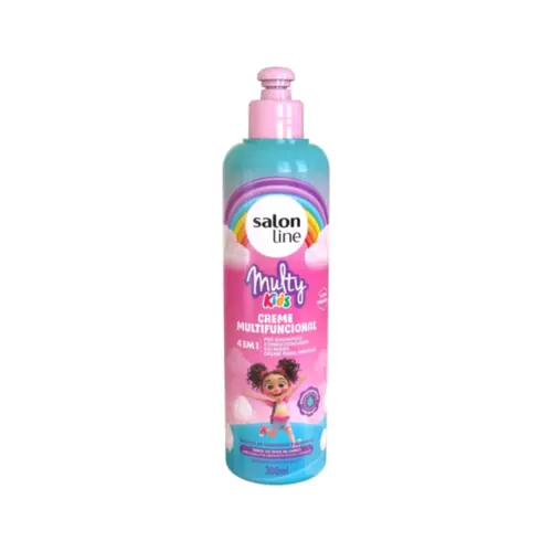 Creme Multifuncional para Pentear Salon Line Multy Kids Com 300 ml