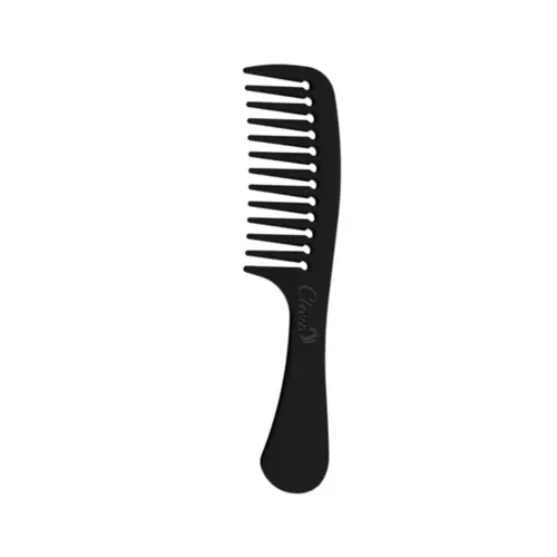 Pente para Cabelo e barba Santa Clara Barber Preto Low Wick Com 1 unidades