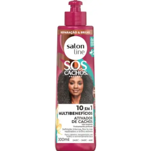 Ativador de Cachos Salon Line S.O.S Cachos+Poderosos 300ml