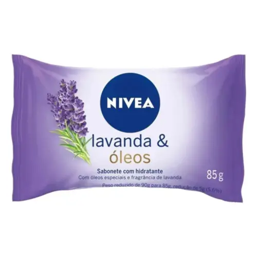 Sabonete Nivea Hidratante Lavanda e Oleos 85g