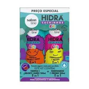 Kit Salon Line Kids Cachinhos Shampoo+Condicionador 300ml