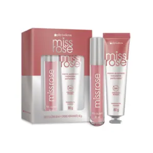 Kit Perfumado Phytoderm Miss Rose Acetinado Com 30 ml e 80 g