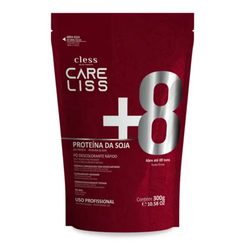 Pó Descolorante Care Liss Proteínas da Soja Cless Com 300 g
