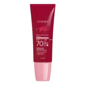 Protetor Solar Facial Niina Secrets by Eudora antioleosidade FPS70 Com 40 ml