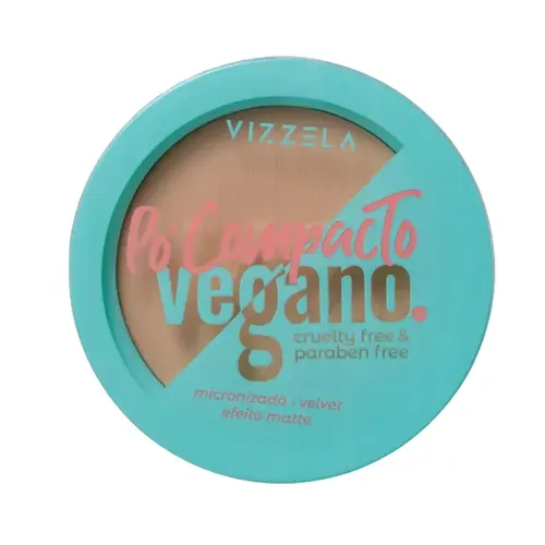 Pó Compacto Vizzela Cor 03 Vizzela Com 1 unidade