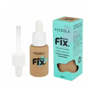 Base Líquida Vizzela Fix cor 07 Com 30 ml