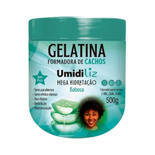 Gelatina Umidiliz Muriel Babosa Mega Hidratação Com 500 g