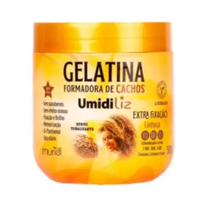 Gelatina Capilar Muriel Umidiliz Extra Fixação Com 500 g