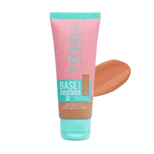 Base Líquida Vizzela Matte Cor 14 Com 30 ml