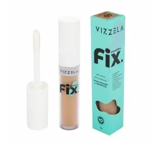 Corretivo Líquido Vizzela Fix cor 07 alta cobertura efeito matte Com 7 g