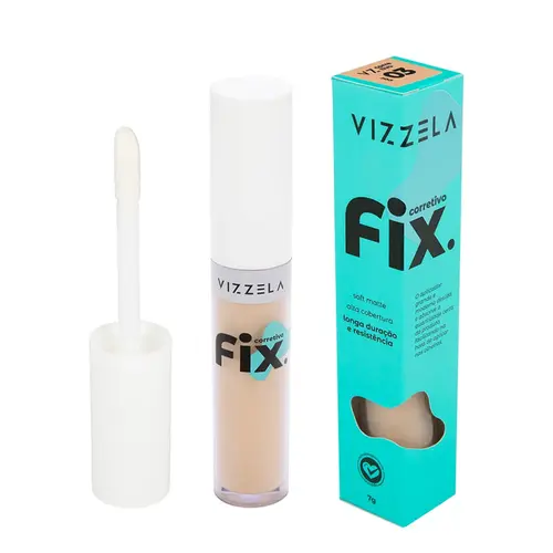 Corretivo Líquido Vizzela Vegano Cor 03 7g