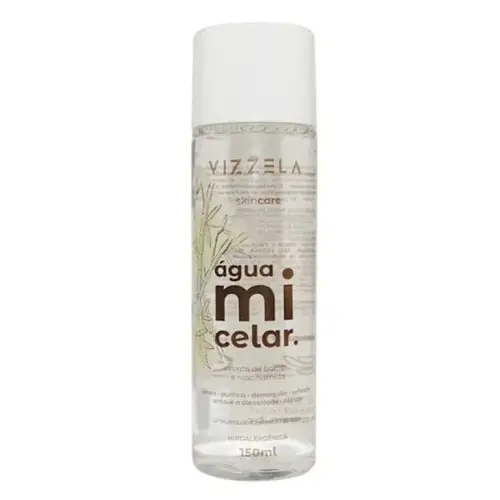 Água Micelar Vizzela Limpeza Facial e Remoção De Maquiagem 150 ml
