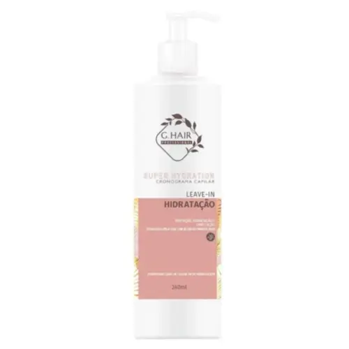 LEAVE IN G HAIR CRONOGRAMA CAPILAR HIDRATACAO 250ML