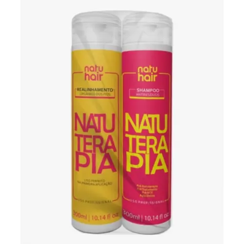 Kit NatuHair Natuterapia Real Organic Com 600 ml