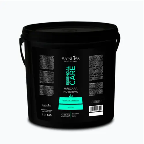 Máscara Nutritiva Desmaia Cabelo Sanliss Profissional Com 2500 g