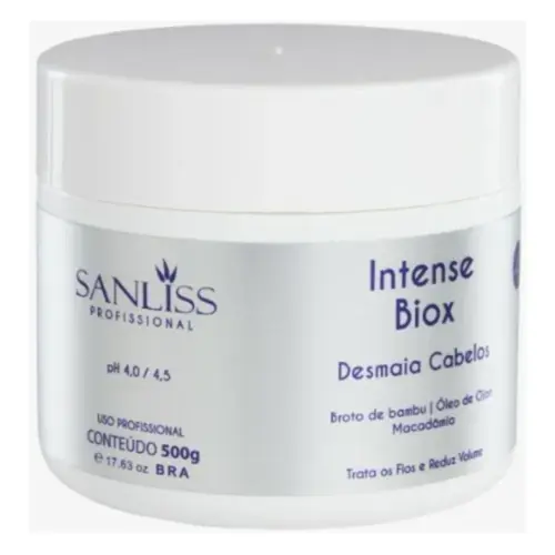 INTENSE BIOX SANLISS DESMAIA CABELOS 500G