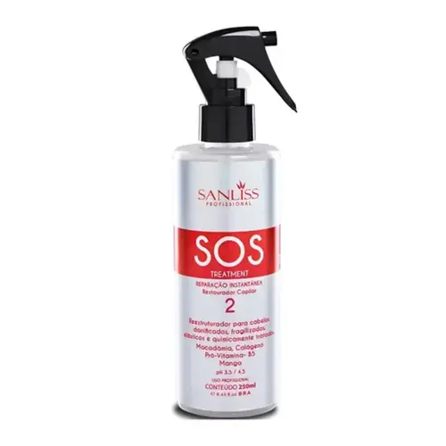 Reparação instantânea Sanliss SOS 2 Profissional Com 250 ml