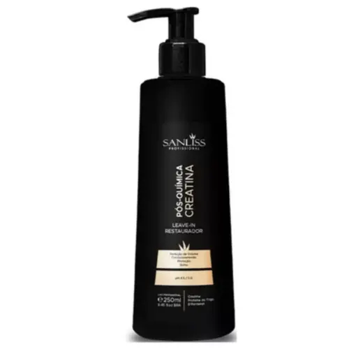 Leave-in Sanliss Profissional pós química Com 250 ml