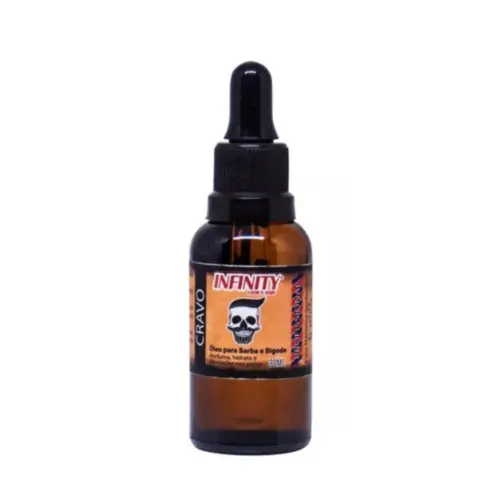 Óleo para barba e bigode Rafan Cravo Com 30 ml
