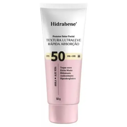 Protetor Solar Facial Anasol Hidrabene FPS 50 Com 50 g