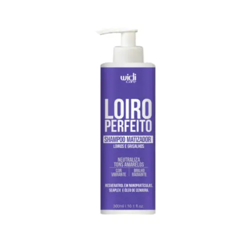 Shampoo Widi Care Matizador Loiro Perfeito Com 300 ml