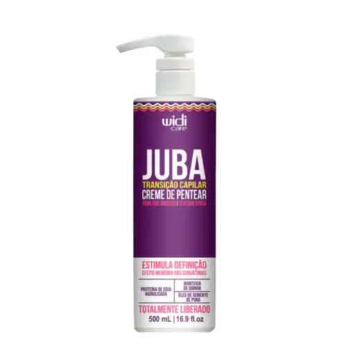 Creme de Pentear Widi Care Juba Transição Capilar Textura Densa Com 500 ml