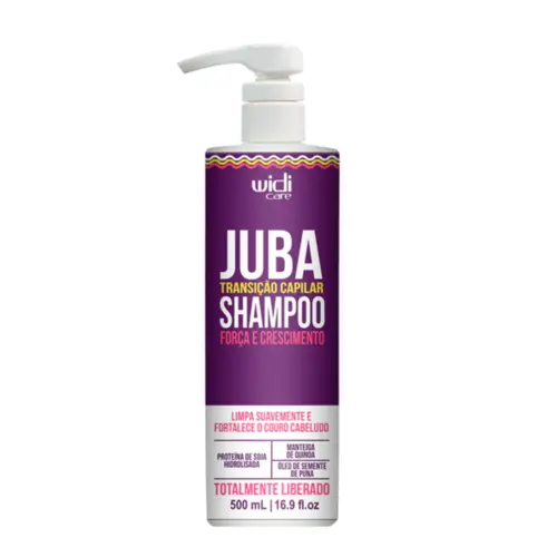 Shampoo Widi Care Juba Transição Capilar Com 500 ml