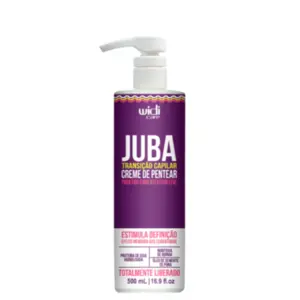 Creme para Pentear Widi Care Juba Transição Capilar Textura Leve Com 480 g