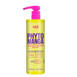 Shampoo Phyto Manga para curvaturas Widi Care reparador nutritivo para Cabelos quimicamente tratados Com 500 ml