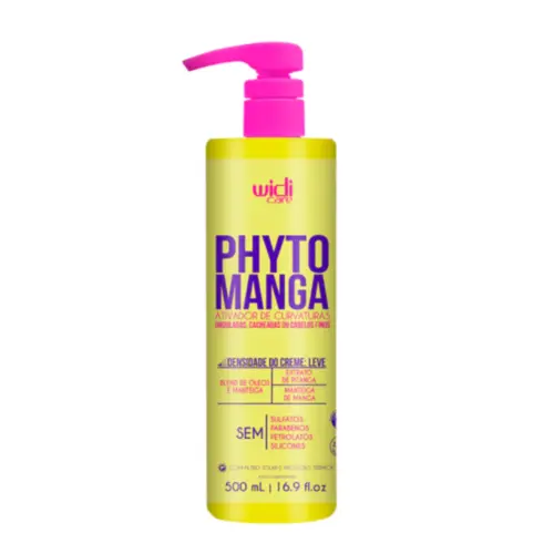 Ativador de Curvatura Widi Care Phytomanga Efeito Leve Com 500 ml