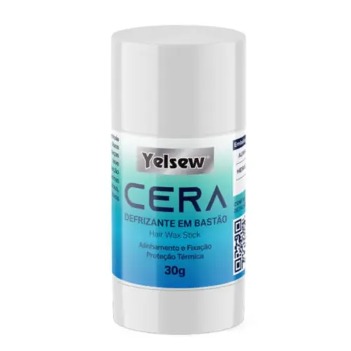 Cera desfrizante Yelsew em bastão Com 30 g